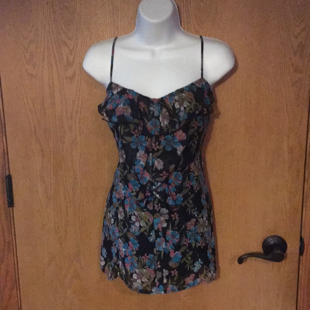 Floral tank top.
